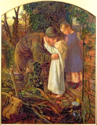 Thuis van het werk, 1861