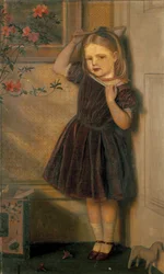 Portret van Cecily Palgrave, 19e eeuw