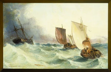 Een Wedstrijd voor de Wrak, 1873