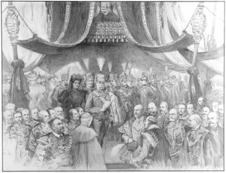 Millenniumtentoonstelling in Boedapest