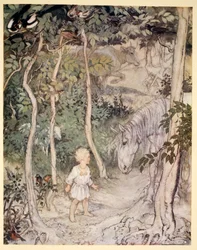 Hij zou kunnen denken, terwijl hij naar een starend paard staarde, 