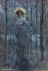 Helena: Illustratie door Arthur RACKHAM voor De Droom van een Zomernacht door William SHAKESPEARE