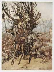 De prins uit Doornroosje (Schone Slaapster)
