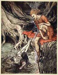 ‘De reine, glanzende kinderen van de Rijn vertelden mij over hun verdriet’, 1910