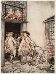 De Drie Legerchirurgen, uit Broertje & Zusje en Andere Verhalen van de Gebroeders Grimm, pub.1917