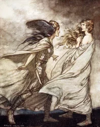 De ring aan je hand - ..ah wees gesmeekt! Voor Wotan gooi het weg!