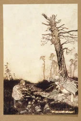 Waarom Mary Ann, wat doe je hier buiten?, uit Alice