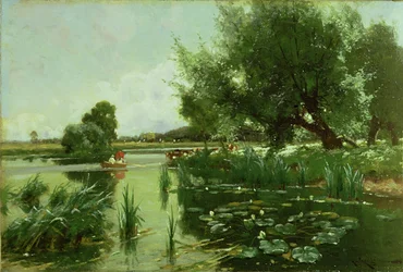 Zomer, een van een set van de vier seizoenen (detail)