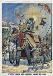 Aanval op Lord Charles Hardinge Vicekoning van India in Delhi