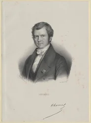 Auguste-Francois Chomel (afdruk)