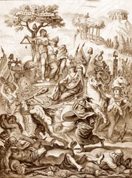 Convention Montagnarde - Allegorie op de triomf van de "Montagne" tijdens de Franse Revolutie