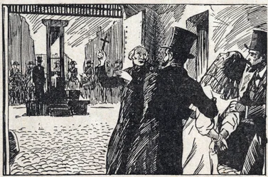 Executie van Thomas Husband op de Place d