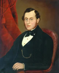 Gentleman van de familie Cooper (olieverf op doek)