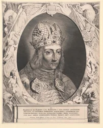 Duitse koning Frederik III van de schoonheid