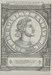 Koning van Frankrijk Lodewijk II de Stotteraar