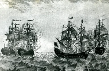 Le Maure nadert de Ruby: de Achilles in gevecht met de Royal Oak