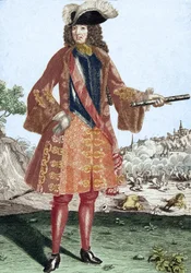 Portret van maarschalk Francois de Neufville, hertog van Villeroy - Francois de Neufville de Villeroy