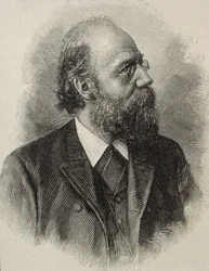 RICKERT, Heinrich (1863-1936). Duitse filosoof, een van de leidende Neo-Kantianen. Gravure