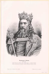 De grote koning van Polen Casimir III