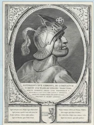 De gebochelde Gottfried (prent)