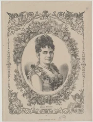 Wilhelmine Mitterwurzer (afdruk)