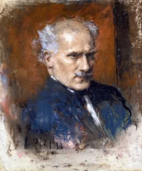 Arturo Toscanini (pastel van A. Rietti) Milaan Museo teatrale de la Scala