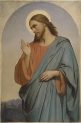 Christus weent over Jeruzalem