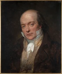 Portret van Pierre-Jean de Béranger 1780-1857, 1828