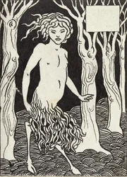 Een faun, 1880s