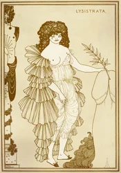 Aubrey Beardsley (1872-1898) illustratie voor 