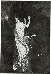 Vierde tableau van Das Rheingold, illustratie uit 