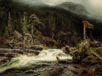 Waterval in Telemark