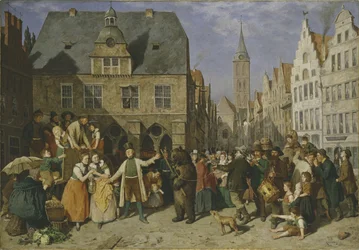 Een Dansende Beer, 1865