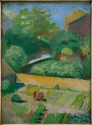 Uitzicht op de Buren Tuin (Bonn)