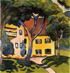 Huis in Tegernsee, 1910