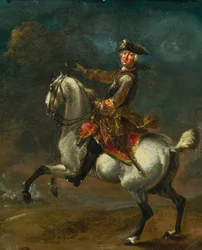 August Querfurt Prins Karl August Friedrich van Waldeck-Pyrmont Schets