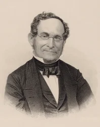 Portret van de componist Albert Methfessel 1785-1869