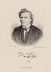 Portret van de componist Otto Kade