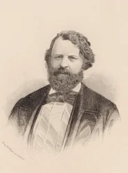 Portret van de violist en componist Joseph Joachim 1831-1907