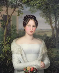 Portret van Frau Horstmann, 1822