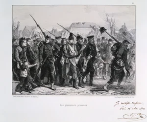 Pruisische gevangenen, Frans-Pruisische Oorlog, 1870 1872