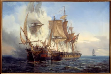 Slag tussen de Bellona en Lord Nelson