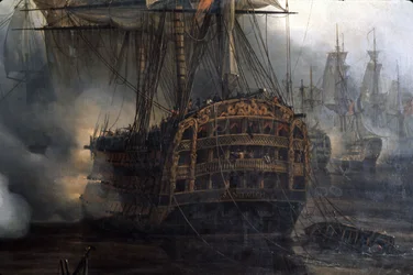Slag bij Trafalgar (detail)