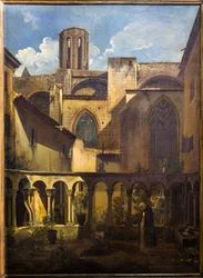 Interieur van het klooster van Saint-Sauveur in Aix-en-Provence
