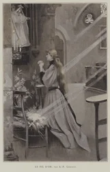 Illustratie voor Le Fil d