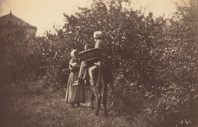 Twee Vrouwen met Ezel, late 1870s