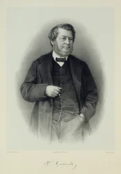 Portret van Adolphe Guéroult 1810-1872