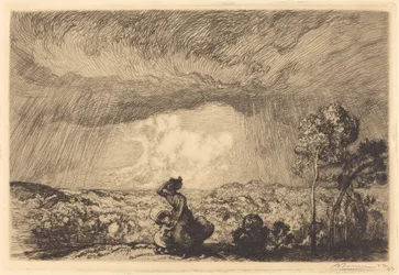 Storm op de duin, Vendée