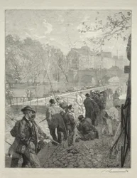 De sluis van de Monnaie