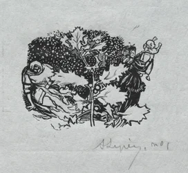 Parijs Almanak, 1897: Staartstuk, Winter, 1897